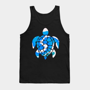 Tye-Die Sea Turtle Tank Top